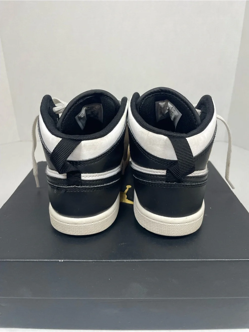 Little Kid's Jordan 1 Mid Yellow Ochre/Black-White (PS) (DQ8424 701) - 2.5Y
